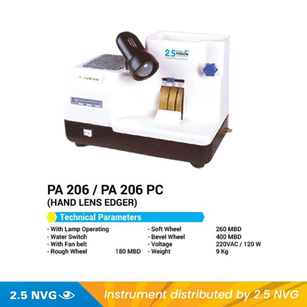 PA 206 PC Lens Edger